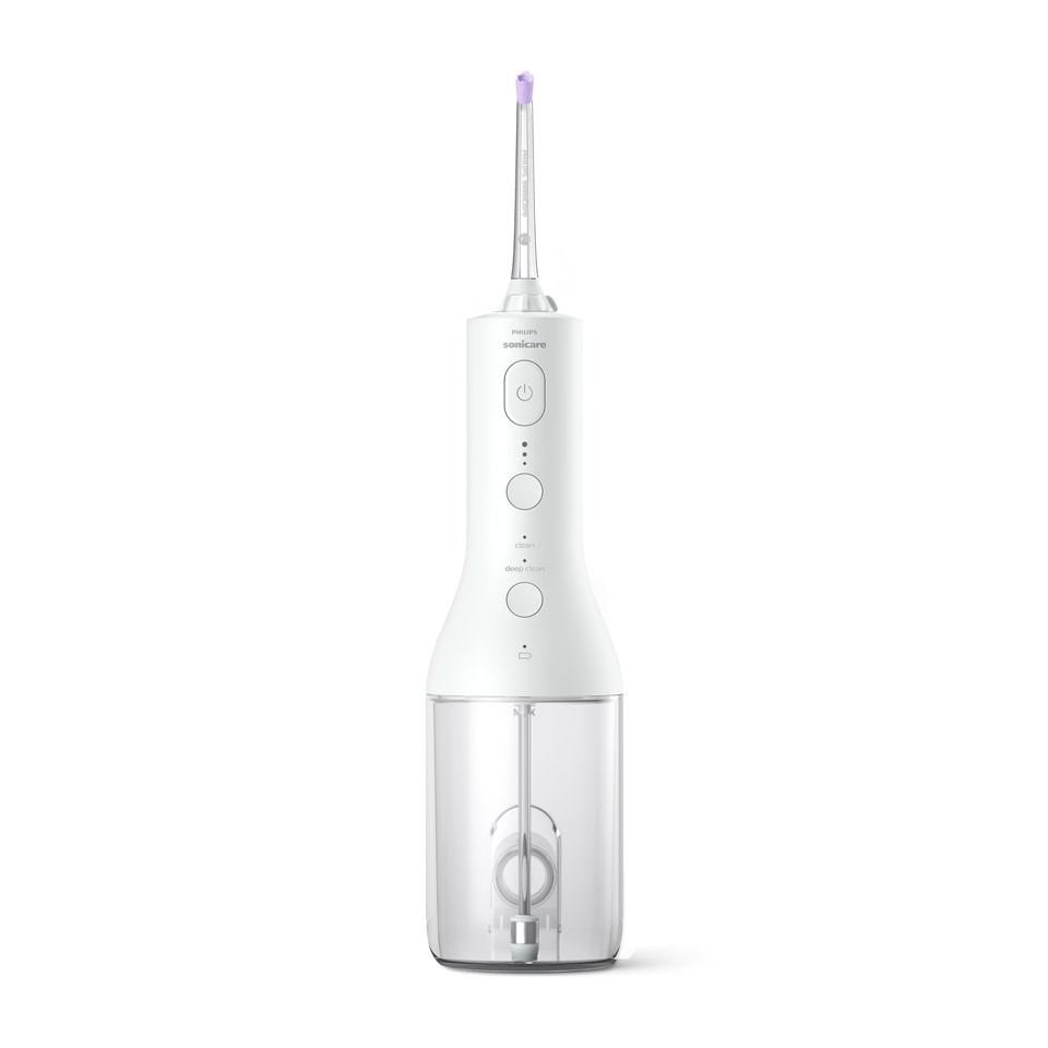 Philips Sonicare Cordless Power Flosser with nozzle accessory