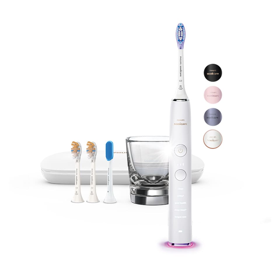 Philips Sonicare DiamondClean Smart power toothbrush with accessories