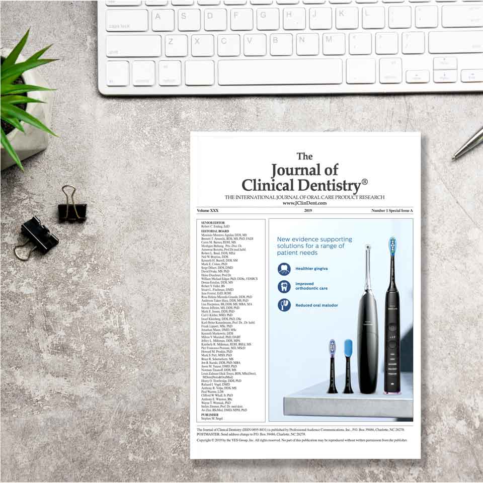 Clinical study resting on a table