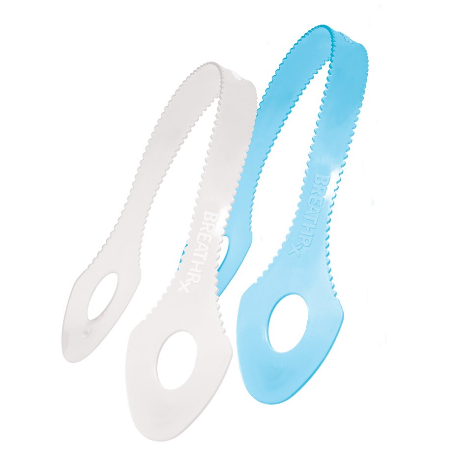 Two BreathRx tongue cleaners