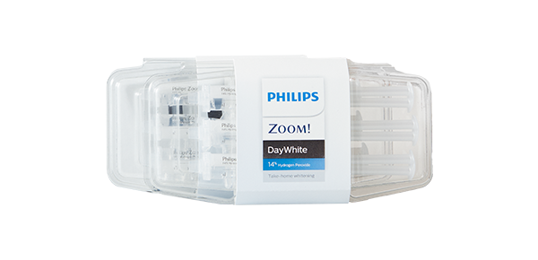 Contents of a Philips Zoom! Delivered box four