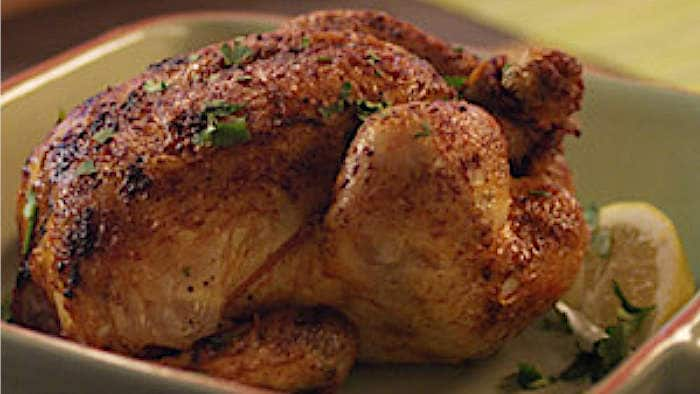 Honey & Lemon roasted chicken