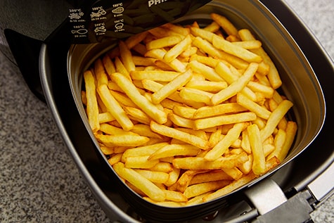 black airfryer starfish fries image