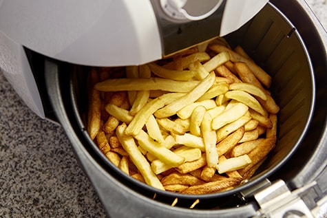 white airfryer starfish fries image