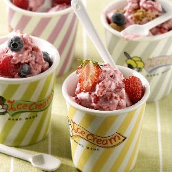 Instant strawberry frozen yogurt | Philips