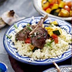 Easy & Healthy Air Fryer Lamb Chops w/ Garlic Sauce Recipe | Philips