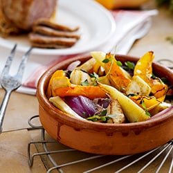 Roasted winter vegetables | Philips