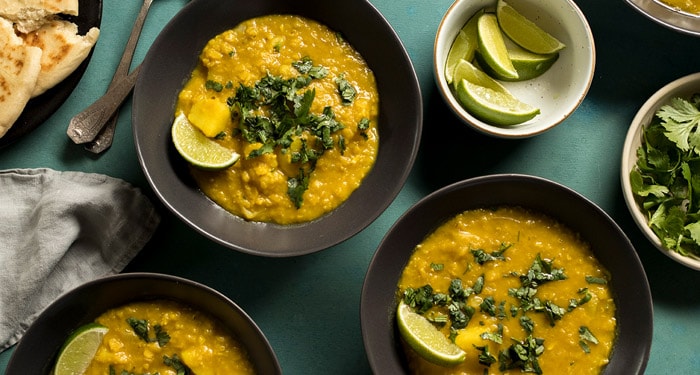 Curried Lentil & Sweet Potato Stew