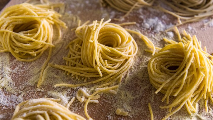 Gluten Free Pasta with Fava Bean Flour