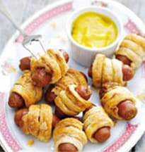 Puff-Pastry Mini Hot Dogs | Philips