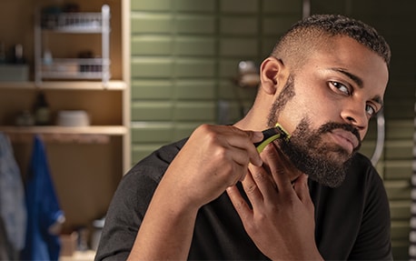 haircut with oneblade