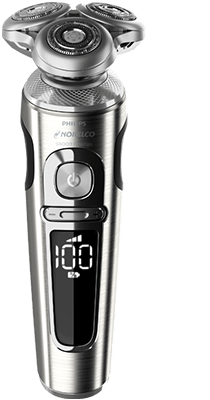 Philips Series 9000 Prestige electric shaver with Qi charging pad & beard styler, SP9820