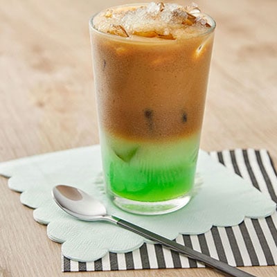 Matcha iced coffee small icon