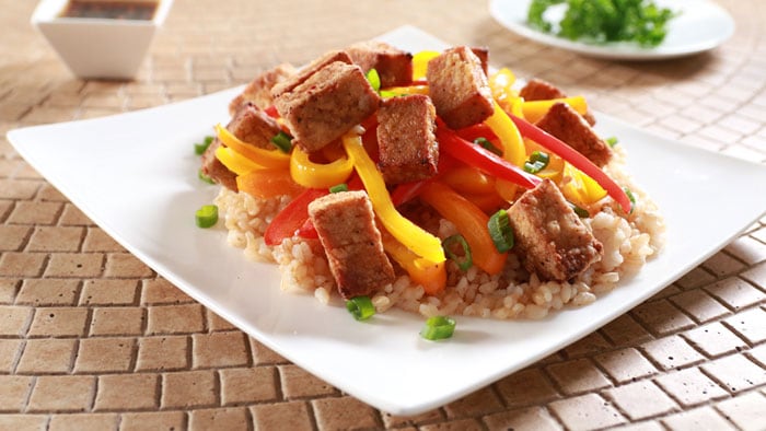 Air-Fried Tofu Fried Rice