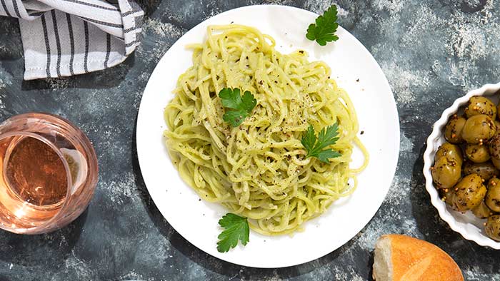 Cilantro Cacio e Pepe