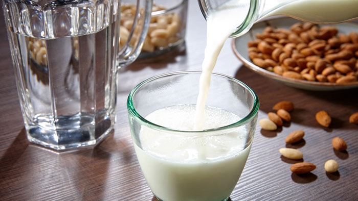Dairy Free Nut Milk Recipe with Almonds