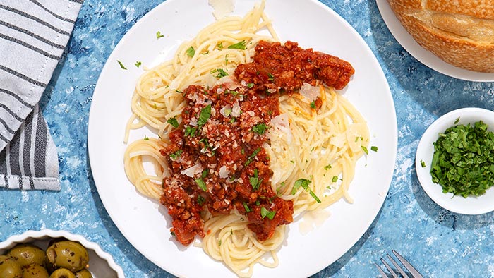 Weeknight Smoky Chipotle Ragu & Spaghetti