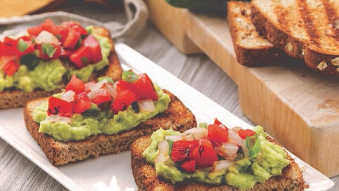 Grilled Mexican Avocado Toast