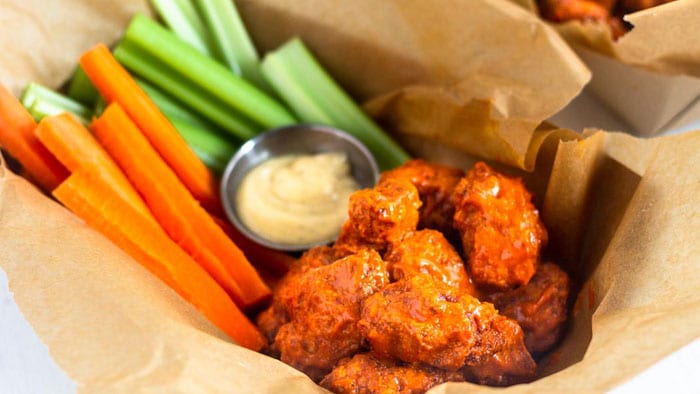 Airfryer Boneless Buffalo Wings