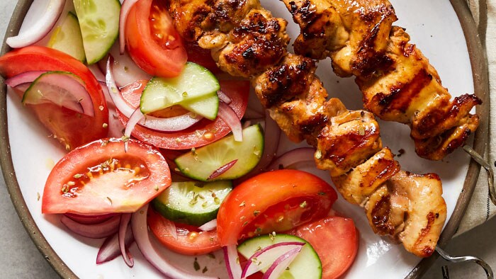 Marinated Chicken Shashlik