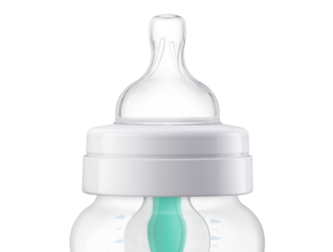 Philips AVENT Baby Bottle and Nipple Brush, Grey, SCF145/18