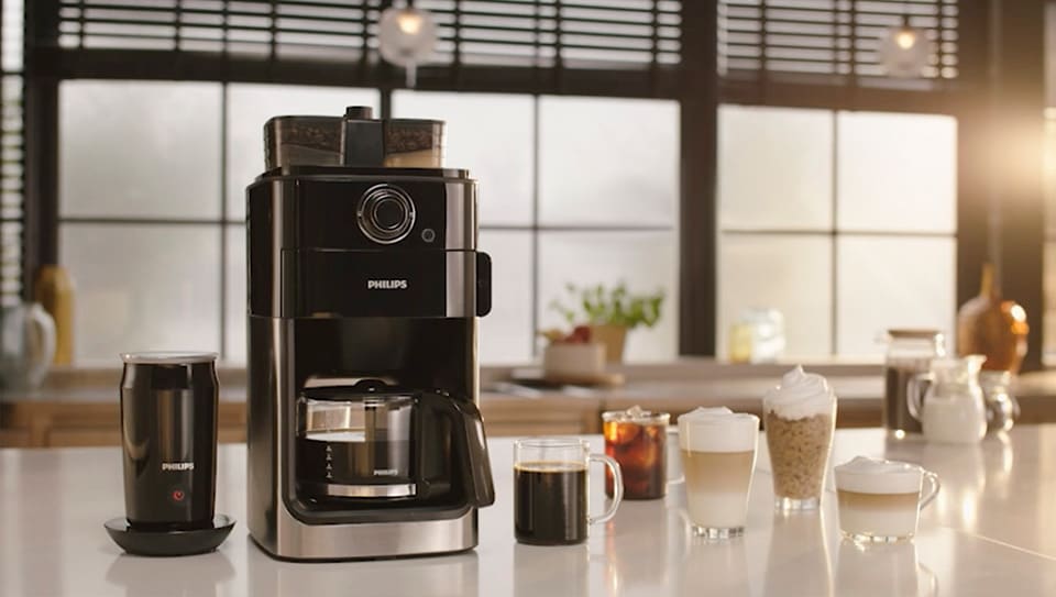 Rouwen Commotie Postbode Grind&Brew | Philips