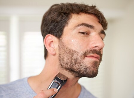 beard and hair trimming