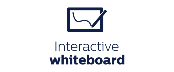 Interactive whiteboard icon