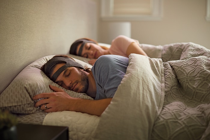 Download image (.jpg) PowerSleep Couple In Bed Sleeping (opens in a new window)