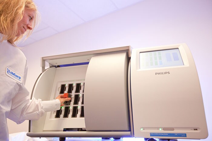 Download image (.jpg) LabCorp and Philips collaborate on digital pathology with implementation of the Philips IntelliSite Pathology Solution (opens in a new window)