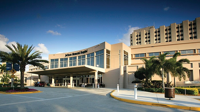 Download image (.jpg) Jackson Memorial Hospital Main Entrance (opens in a new window)