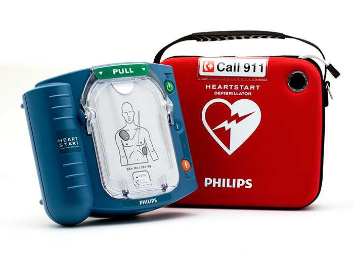 Download image (.jpg) HeartStart OnSite and HeartStart Home defibrillators (opens in a new window)