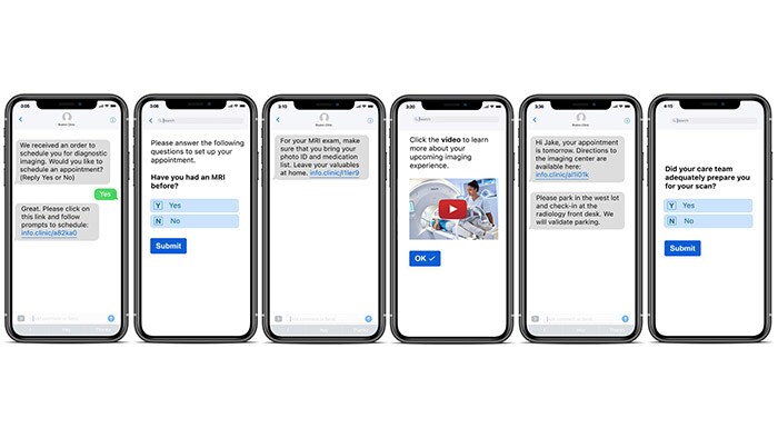 Download image (.jpg) Mobile Phones Showcasing Philips Patient Management Solution (opens in a new window)