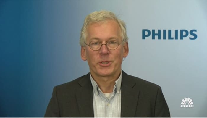 CNBC Frans van Houten CEO Philips