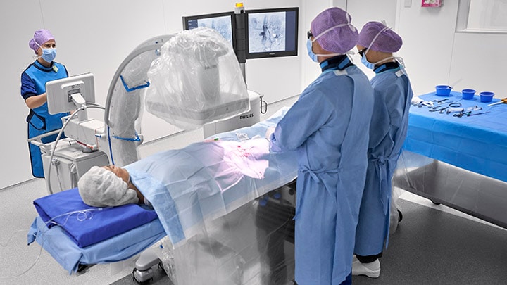 A Philips office-based lab for minimally invasive interventional procedures