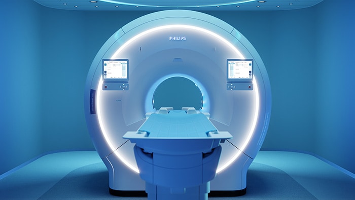 BlueSeal 1.5T MRI front view -  