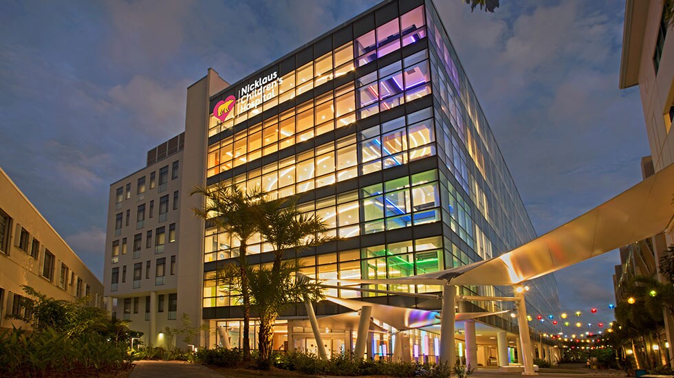 Nicklaus Children’s Health System’s Advanced Pediatric Care Pavilion