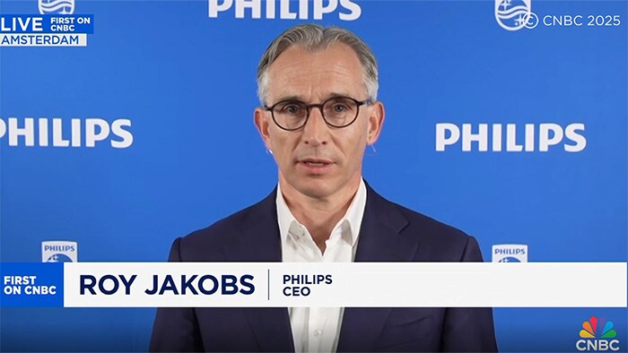 Q2 2025 results: Philips CEO Roy Jakobs on CNBC
