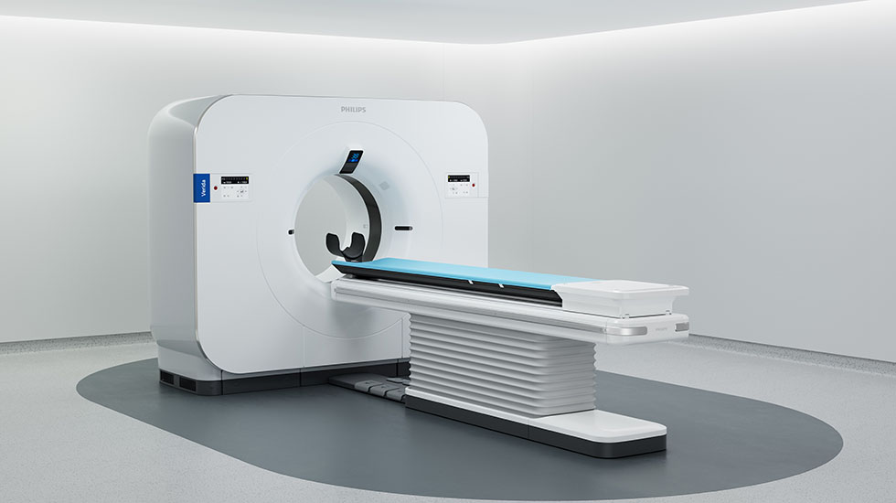 Philips Verida spectral CT system, angle view